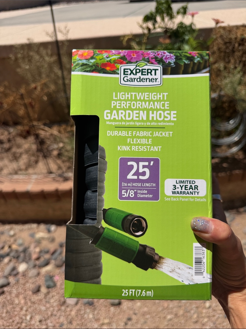25' Lightweight Performance Garden Hose - new
